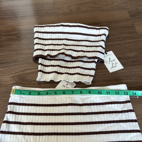 NWT Midi skirt and tube top set - Picture 2 of 8